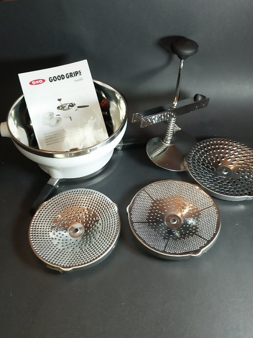 OXO Good Grips Food Mill Stainless Steel 2.3 Qt Capacity